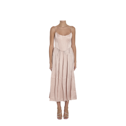 Corset Midi Dress - Image 1