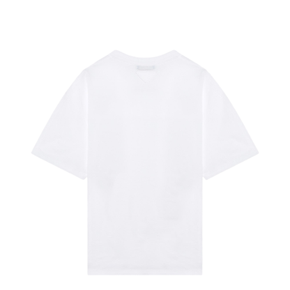 White Cotton T-Shirt - Image 2