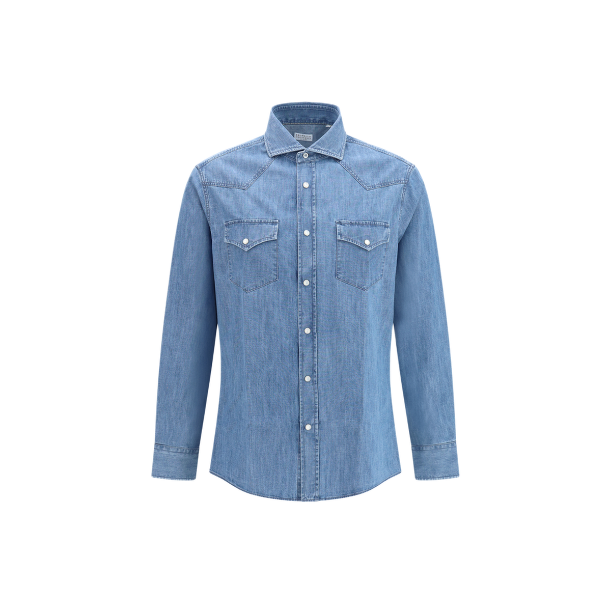 Easy Fit Lightweight Denim Shirt - Image 1