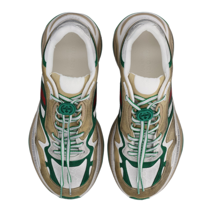 Drawstring Leather Sneakers - Image 6