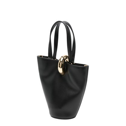 Asymmetric Mini Bucket Bag - Image 5