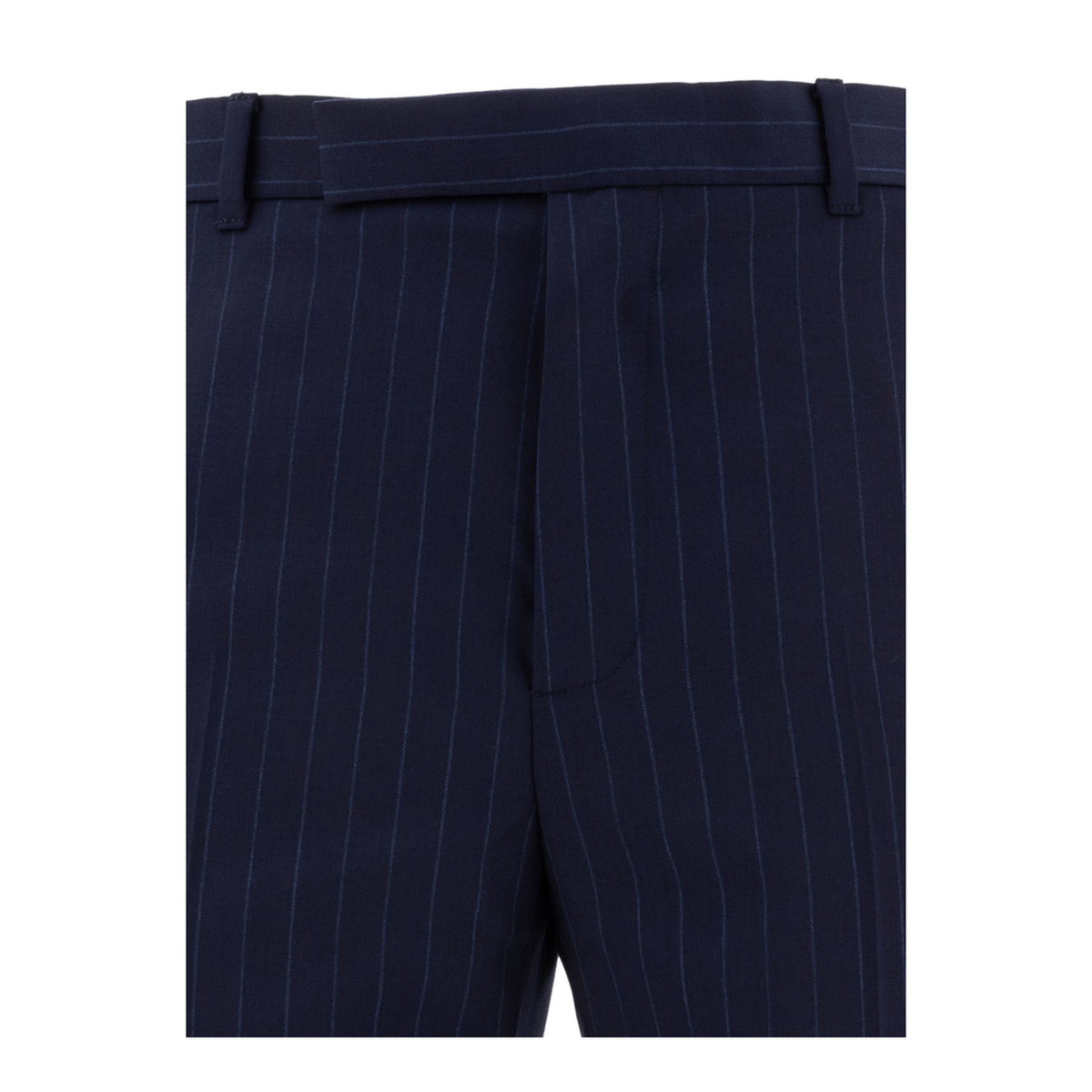 Pinstriped Tailored Trousers - Image 3