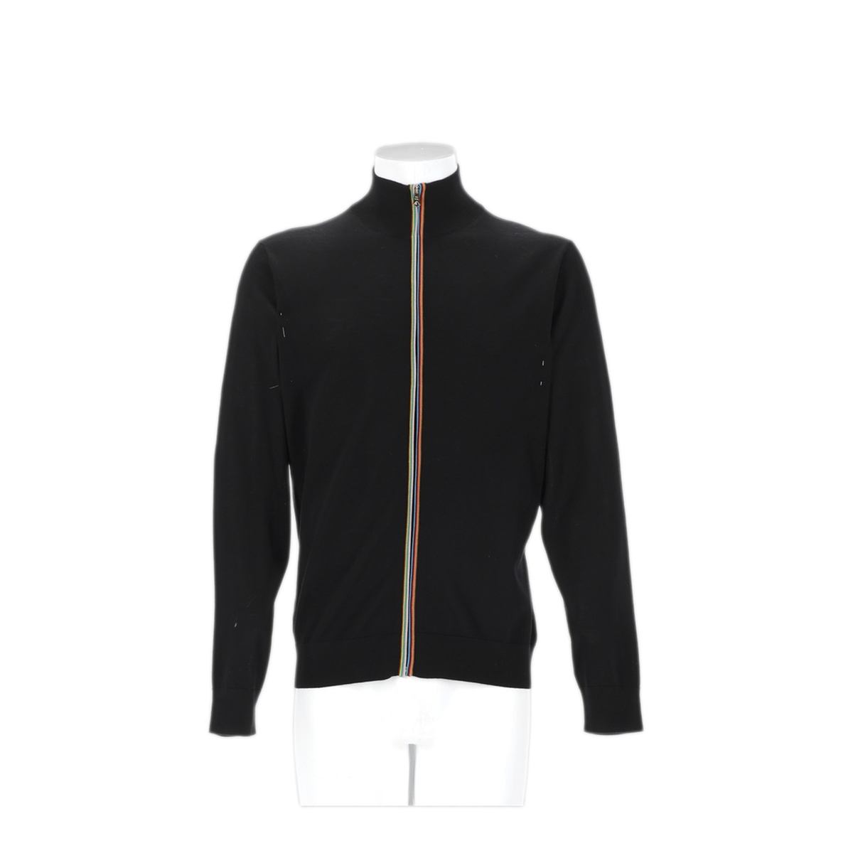 Wool Zipped Cardigan - Image 1