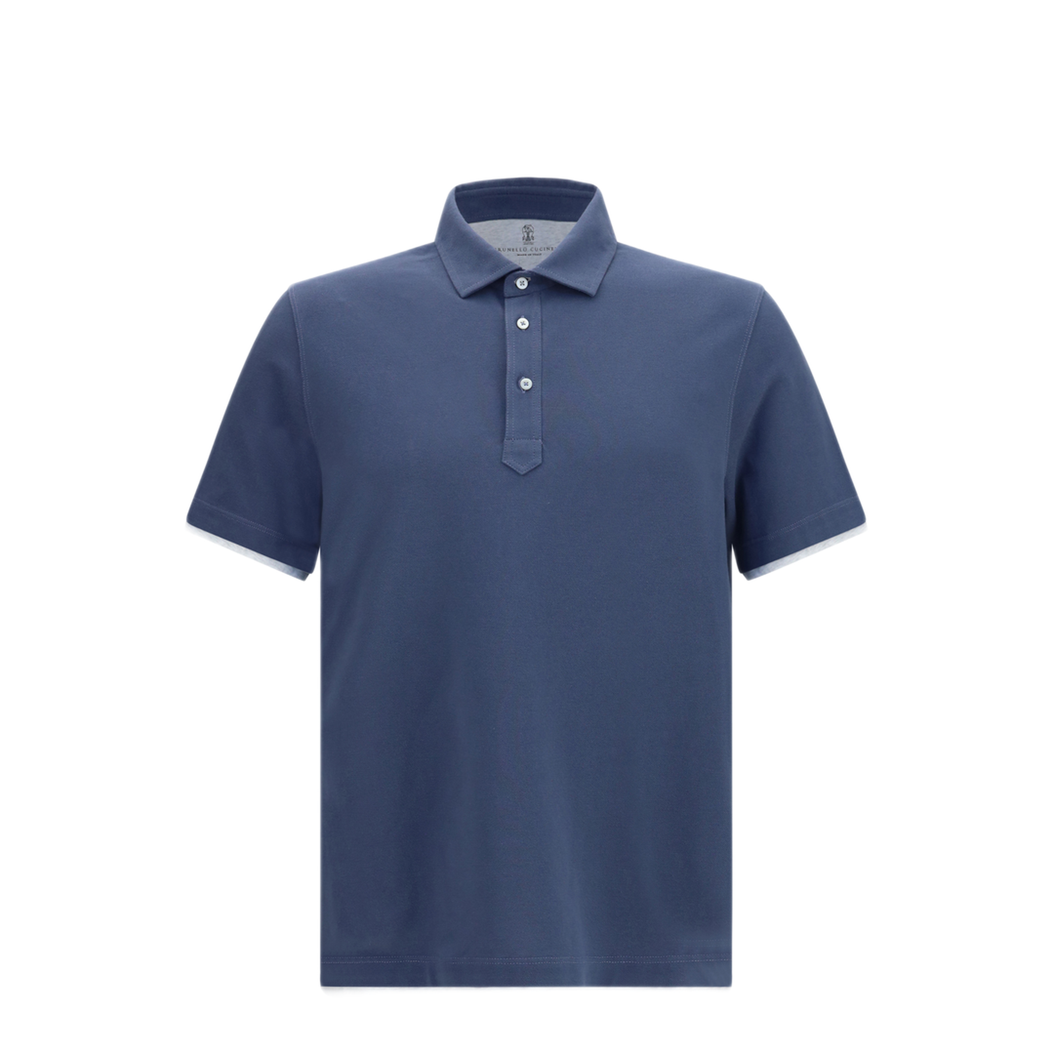 Short-sleeve cotton Polo Shirt - Image 1