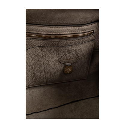Bayswater Heavy Grain Leather Handbag - Cashmere Taupe - Image 5