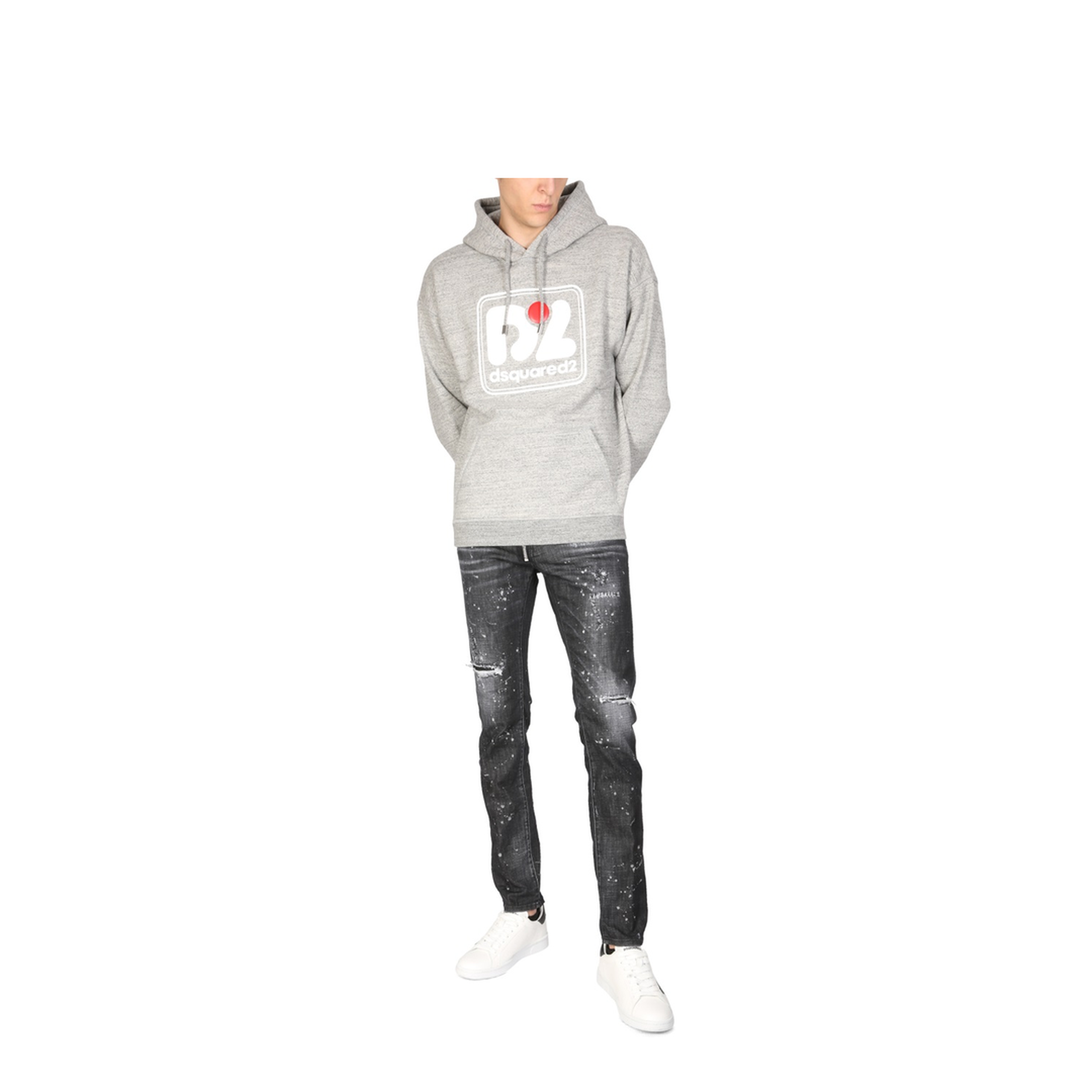 Camo Patch Herc Anorak Sweatshirt - Image 2