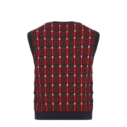 Sleeveless Knitted Vest - Image 4