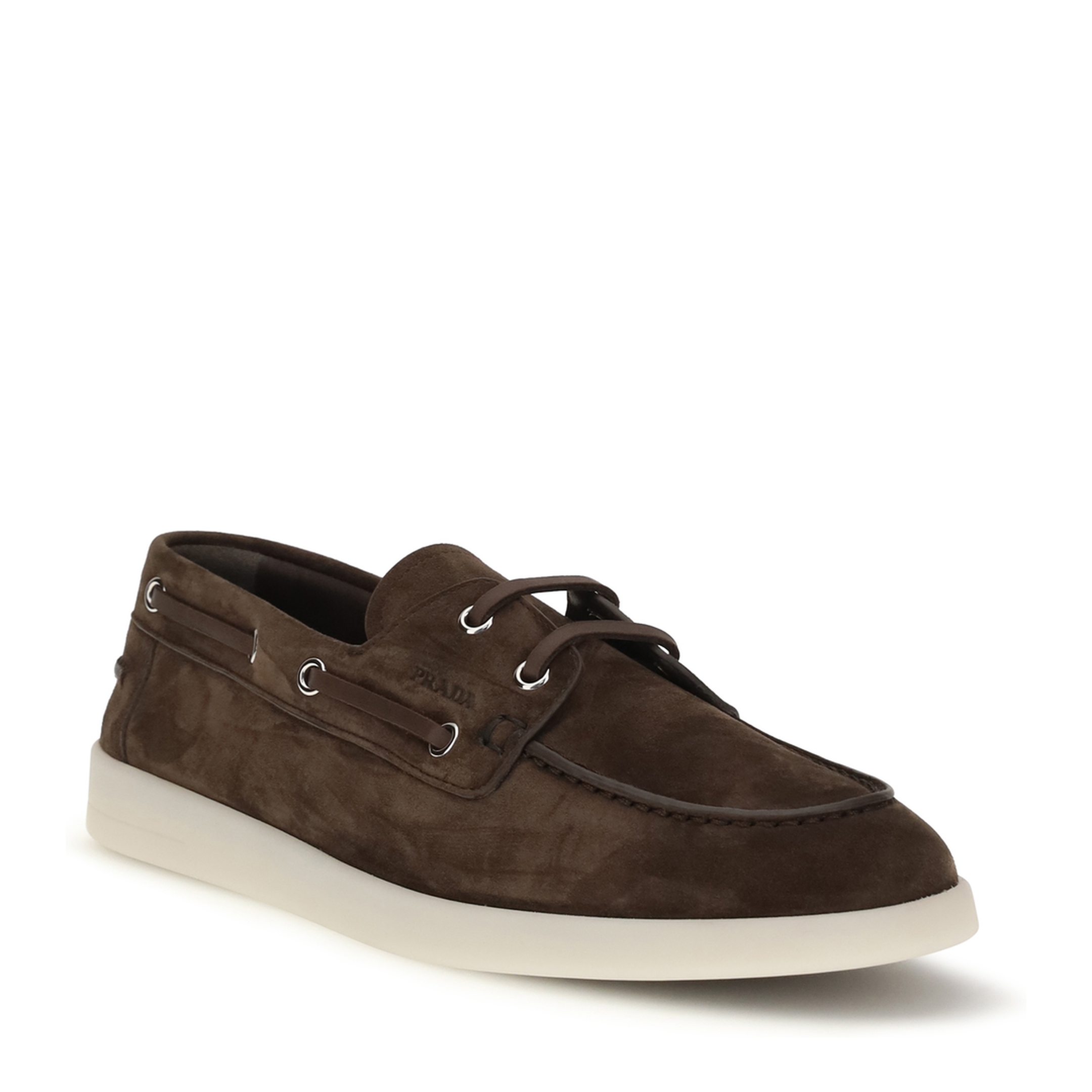 Suede Boat Loafers - Image 2