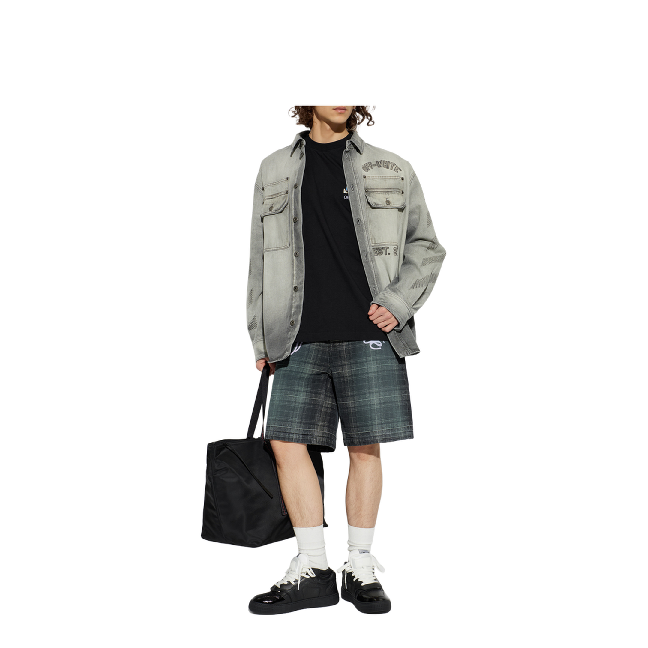 Denim Shirt with Pockets - Image 2