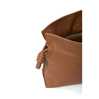 Flamenco Mini Calfskin Clutch Bags - Squirrel - Image 3