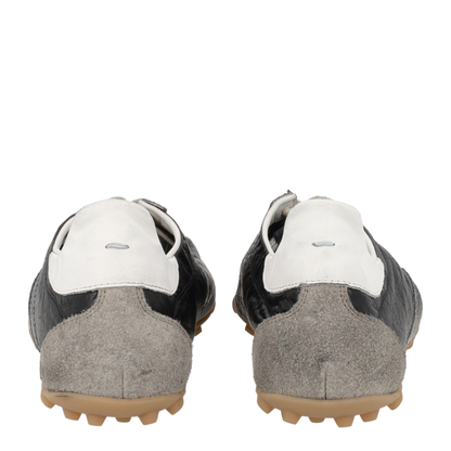 Sprinters Sneakers In Black Leather And Vintage Suede - Image 4