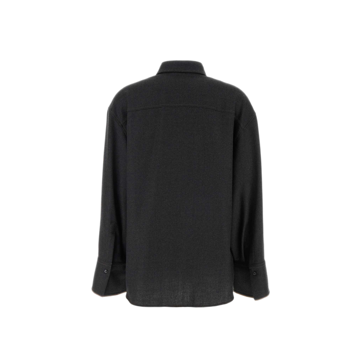 Graphite Wool Shirt - Image 2