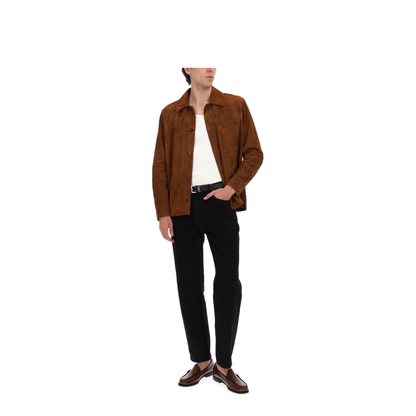 Caramel Suede Jacket - Image 2