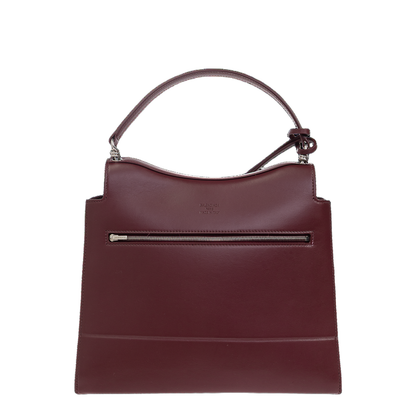 Nano Handbag Medium in Dark Burgundy - Image 3