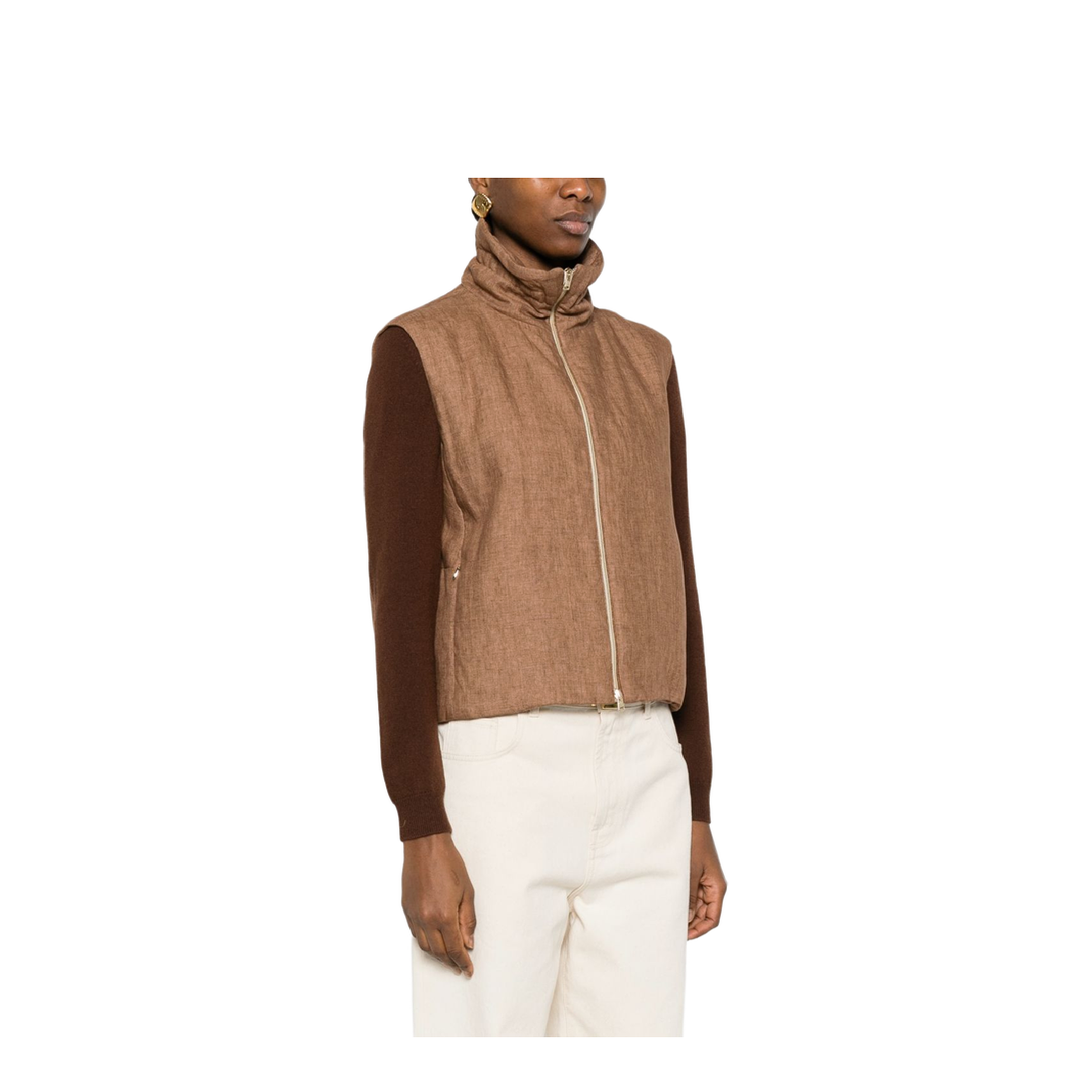 Sweaters Leather Brown - Image 4