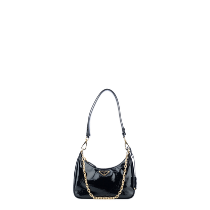 Black Napalk Re-Edition Shoulder Bag - Image 3