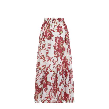 Flounce Hem Maxi Skirt - Image 4