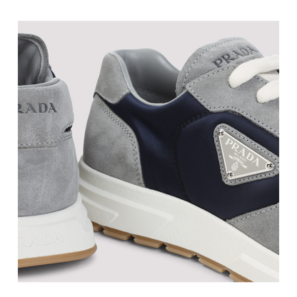 Prax Sneakers in Suede and Re-Nylon - Image 6