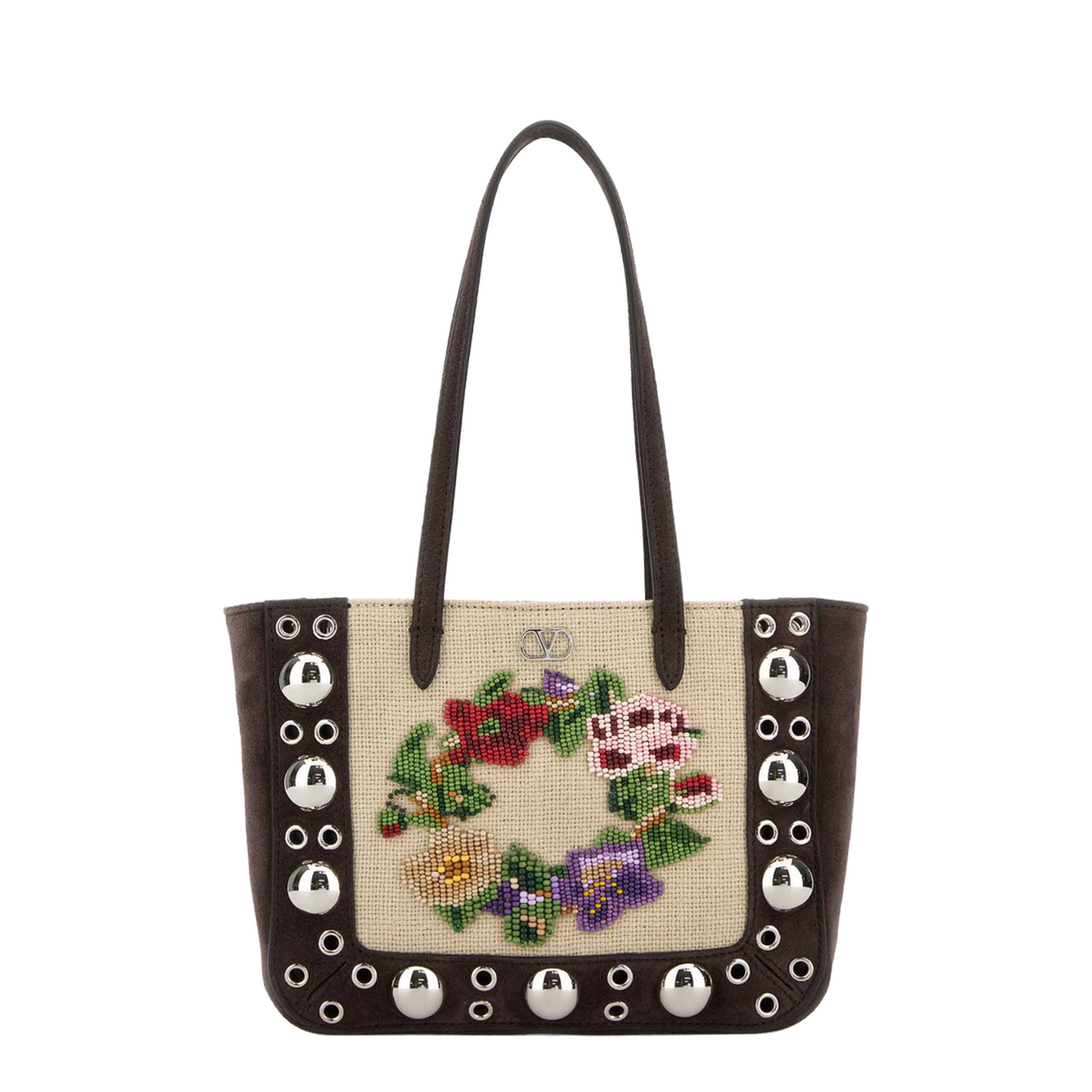 Brown Suede Nellcã'te Shoulder Bag - Image 1