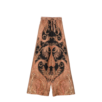 Hypnotic Relaxed Shirt Black Paisley - Image 1