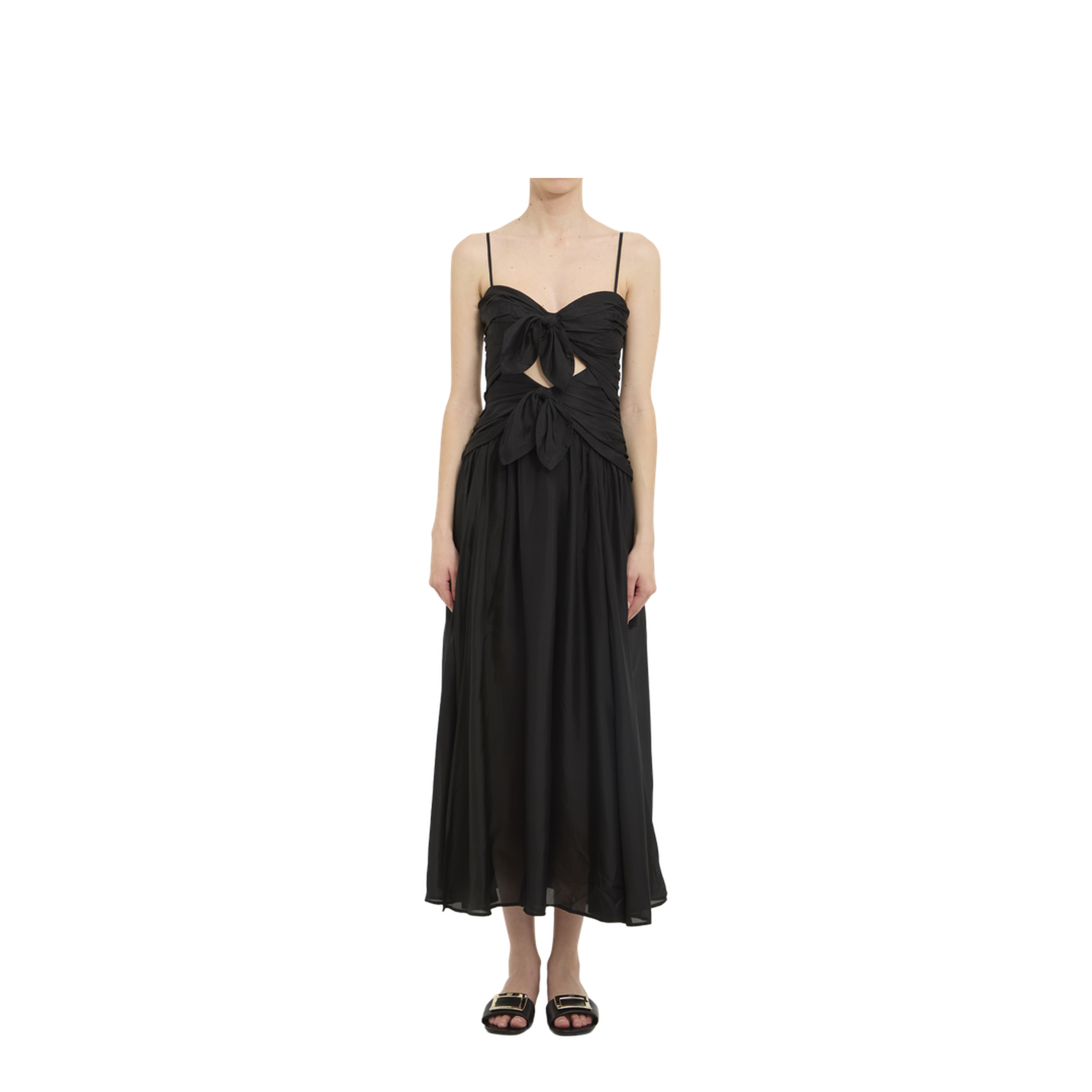 Aster Scarf Midi Dress - Image 1