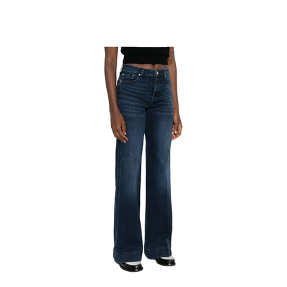 Wide-leg denim jeans - Image 2
