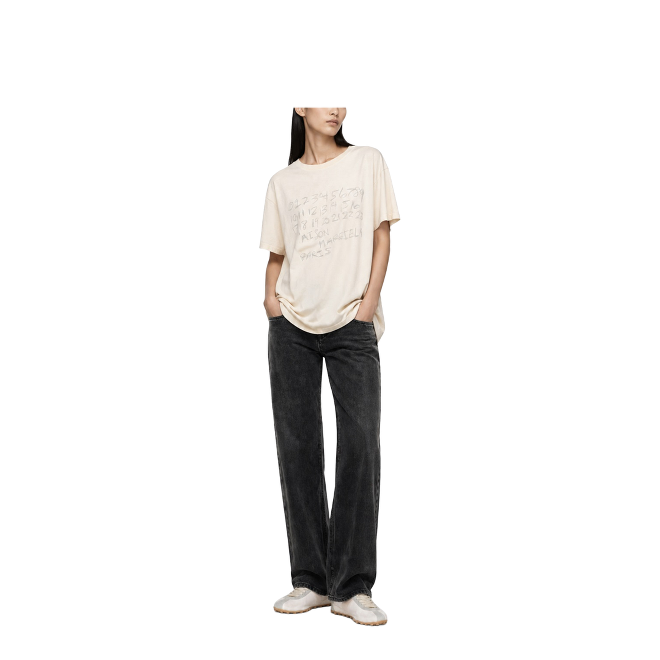 Numeric Sand-Coloured Cotton T-Shirt - Image 2