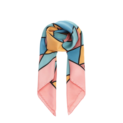 FOULARD | RHOMBELLE | SETA/STAMPA RHOMBELLE PICCOLO - Image 1