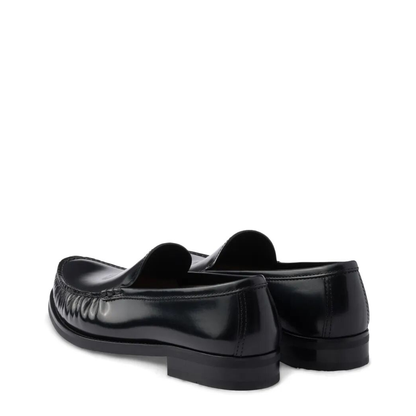 Brushed Leather Loafers - Image 7