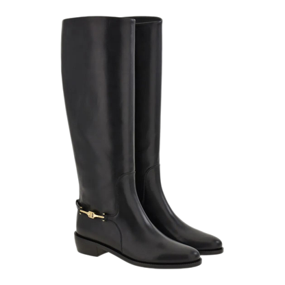 F Buckle Therma Knee Riding Boots - Image 2