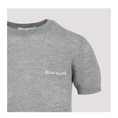 Cashmere T-shirt - Image 5