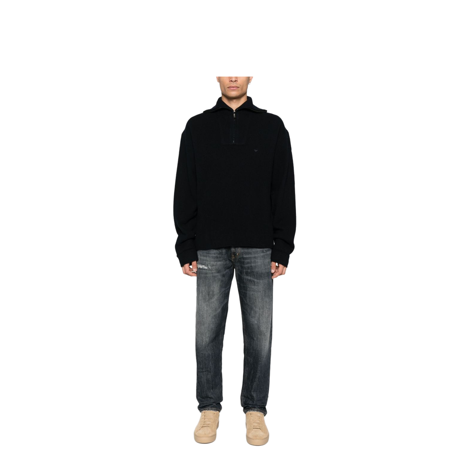 Wool Turtle-Neck Jumper - Image 5