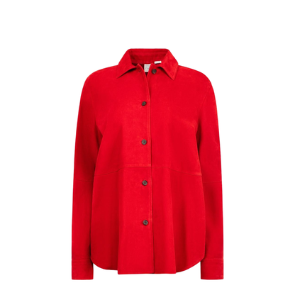 Suede Overshirt Shirt - Image 1