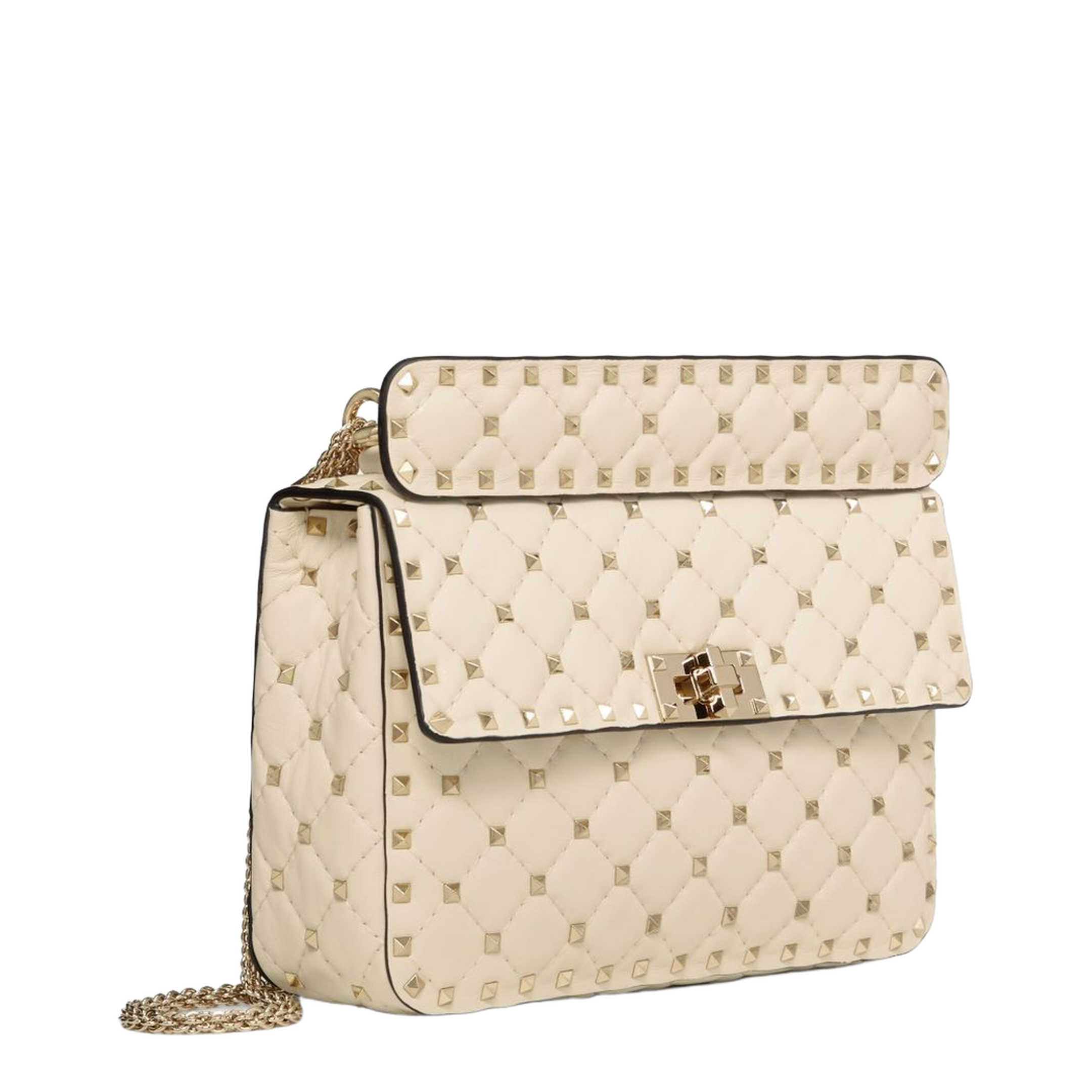 Medium Nappa Rockstud Spike Bag - Image 5