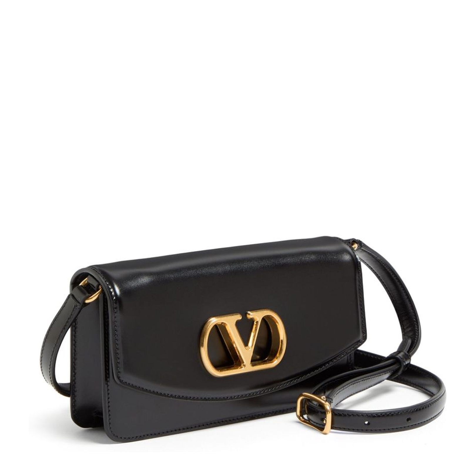 Vain In Shiny Calfskin Shoulder Bag - Image 4