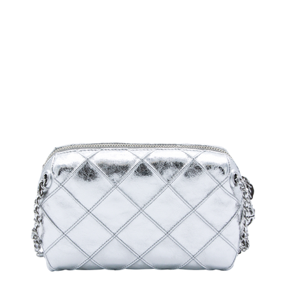 Fleming Metallic Leather Crossbody - Metallic Gold - Image 5