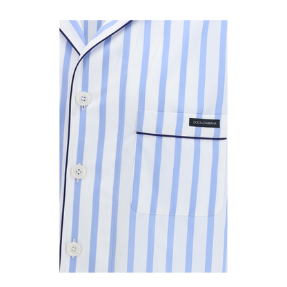 Short-sleeve Striped Shirt - Image 3