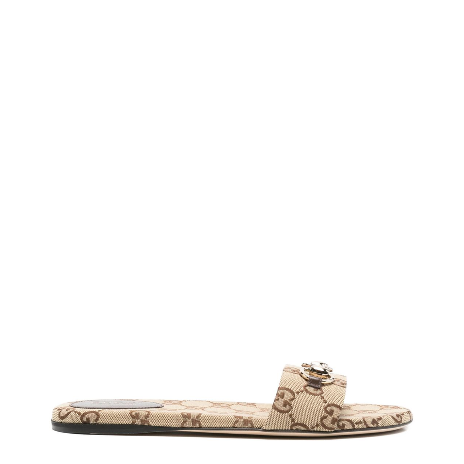 Slide Sandal with Horsebit - Image 1