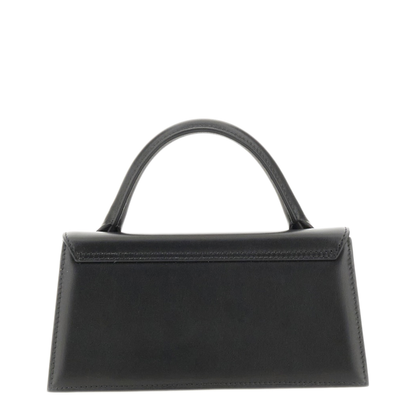 Le Chiquito Long Calf Leather Handbag - Black - Image 4