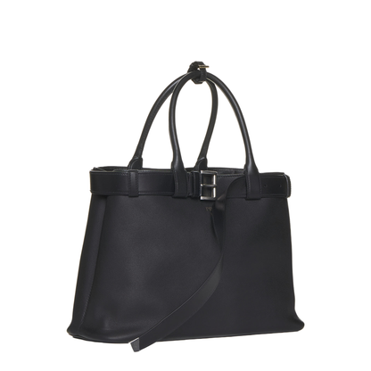 Buckle Large Leather Handbag - Image 3