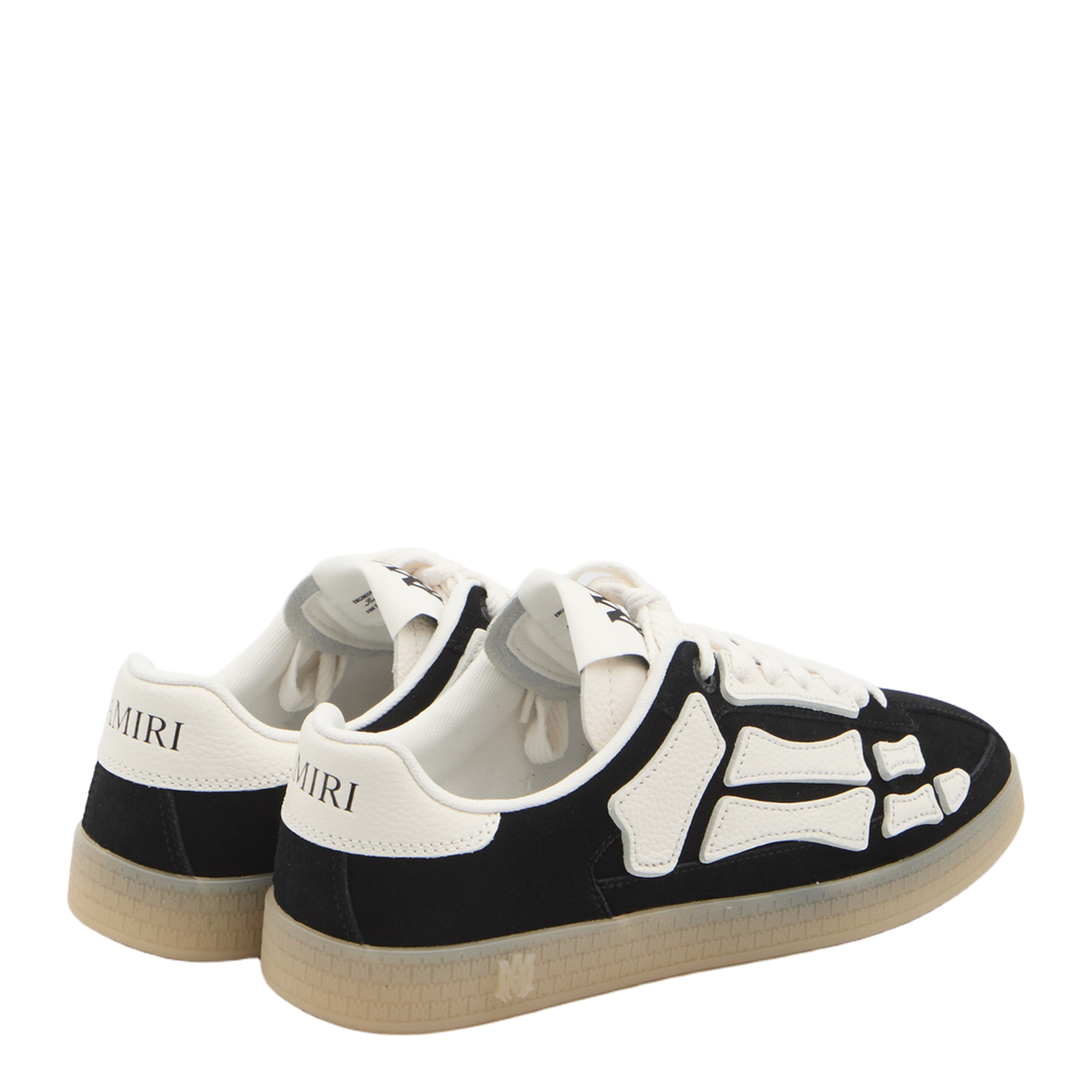 Pacific Bones Black Low Top Sneakers - Image 3