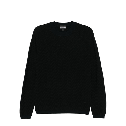 Wool Blend Crewneck Sweater - Image 1