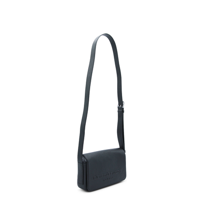 Punch Calfskin Crossbody - Black - Image 3