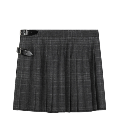 Pleated Mini Skirt - Image 1