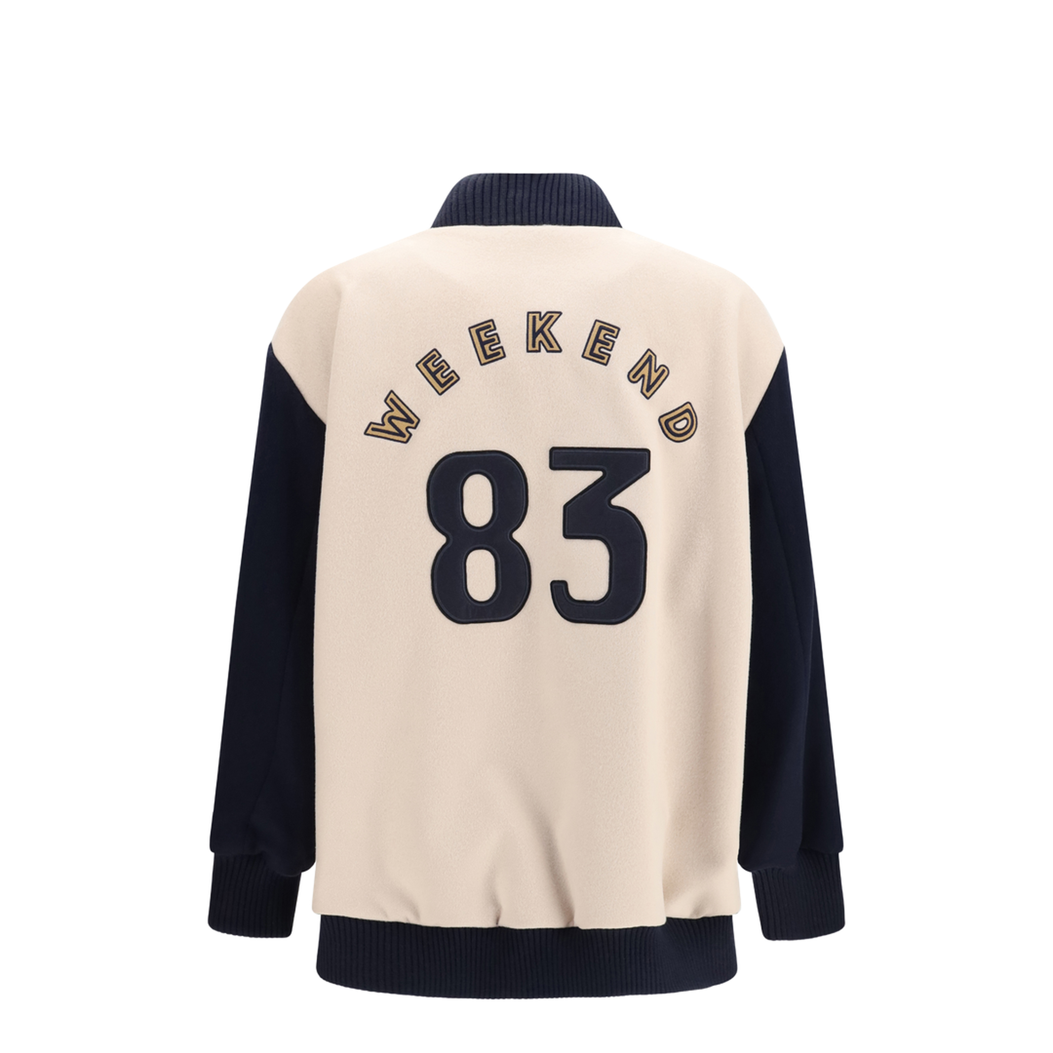 Oversized Bomber in Double Wool - Image 2