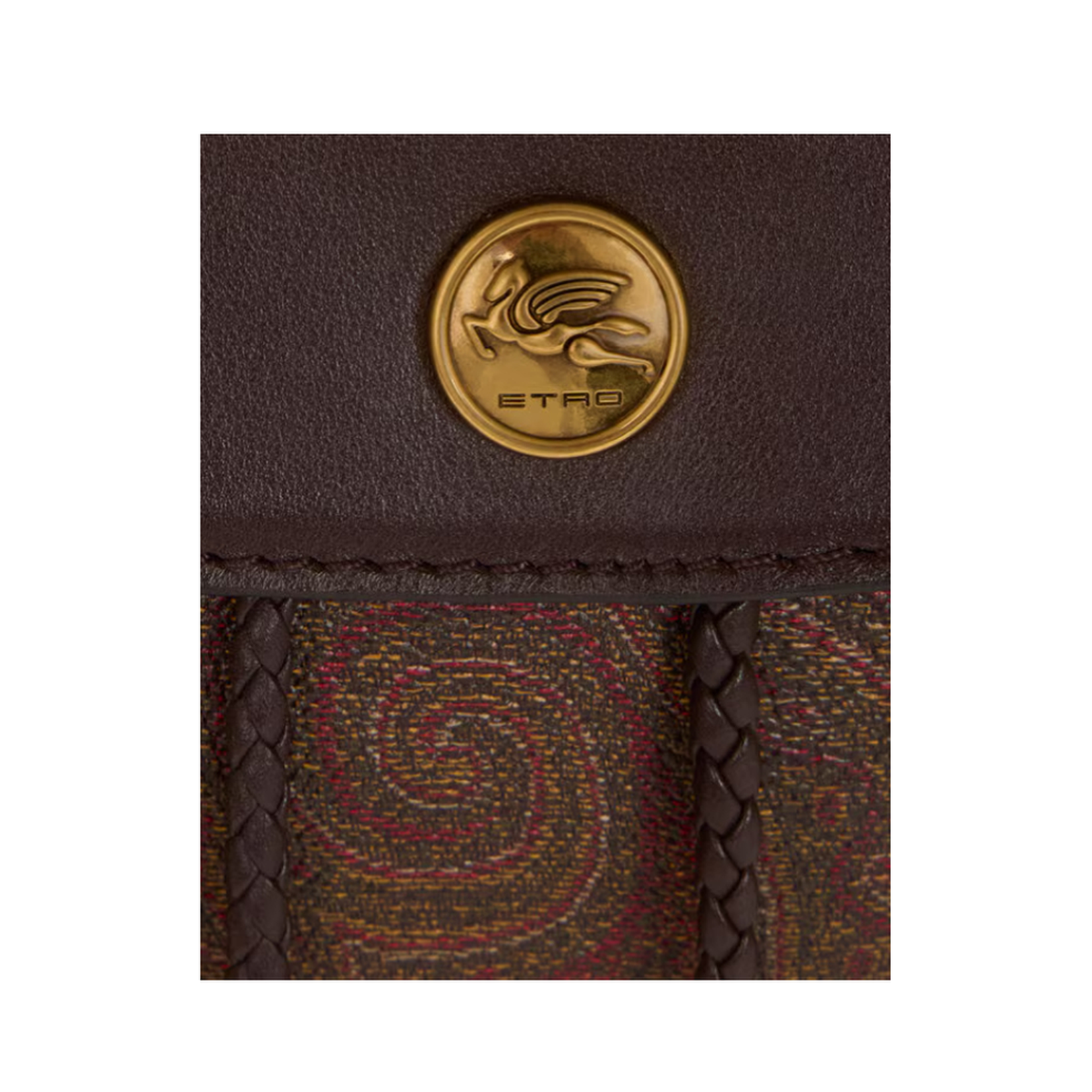 Arnica Paisley Small Backpack - Brown - Image 5