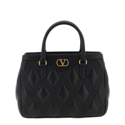 Quilted Nappa Leather Handbag - Image 1