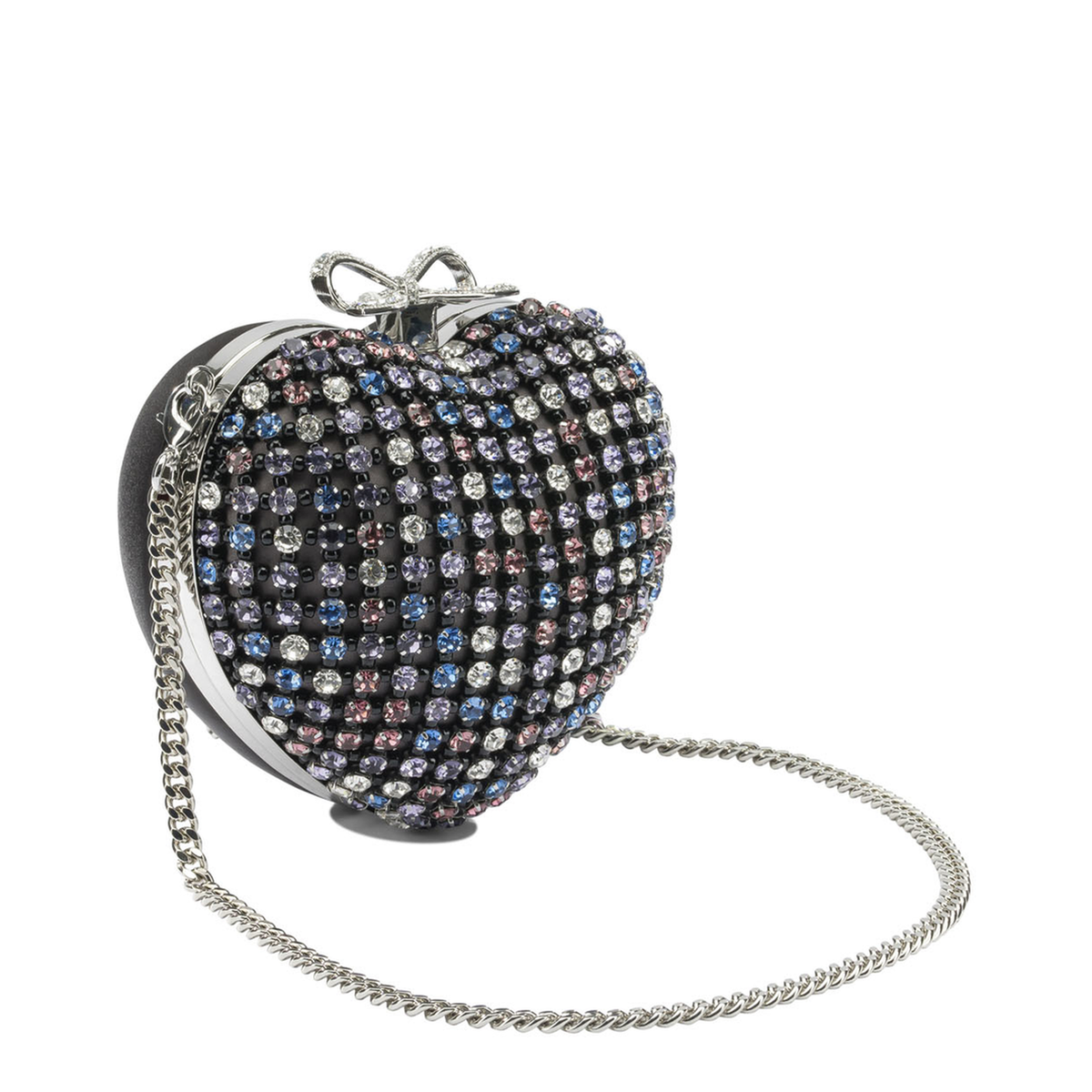 Heart Clutch With Crystals - Image 2