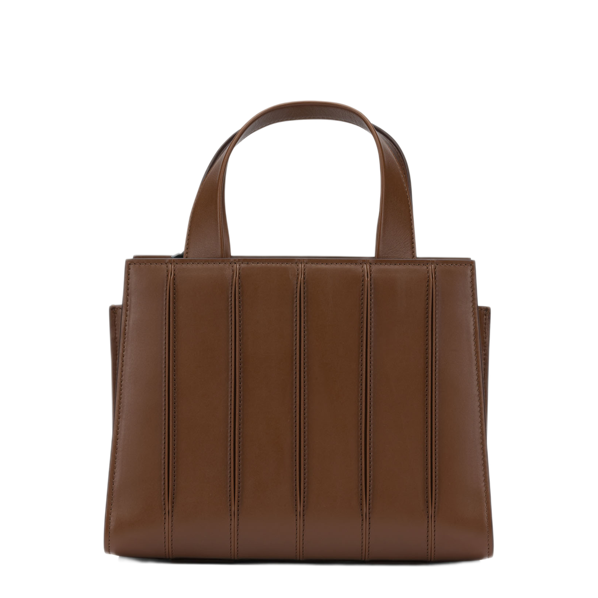 Whitney Medium Calfskin Handbag - Dark Brown - Image 3