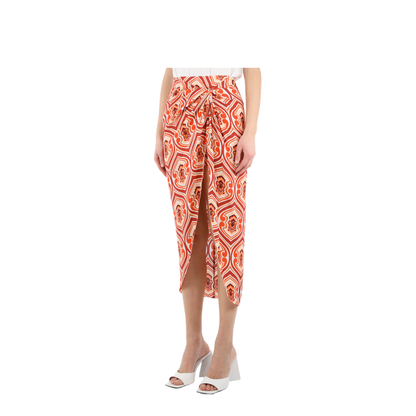 Sarong Skirt With Graphic Print - Image 2